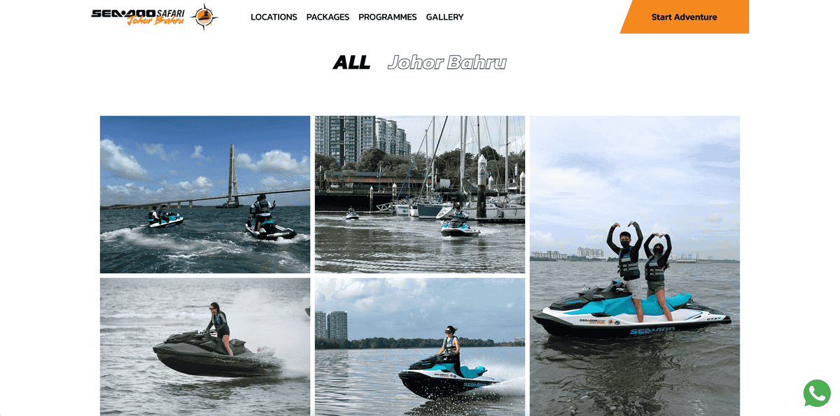 Seadoo homepage